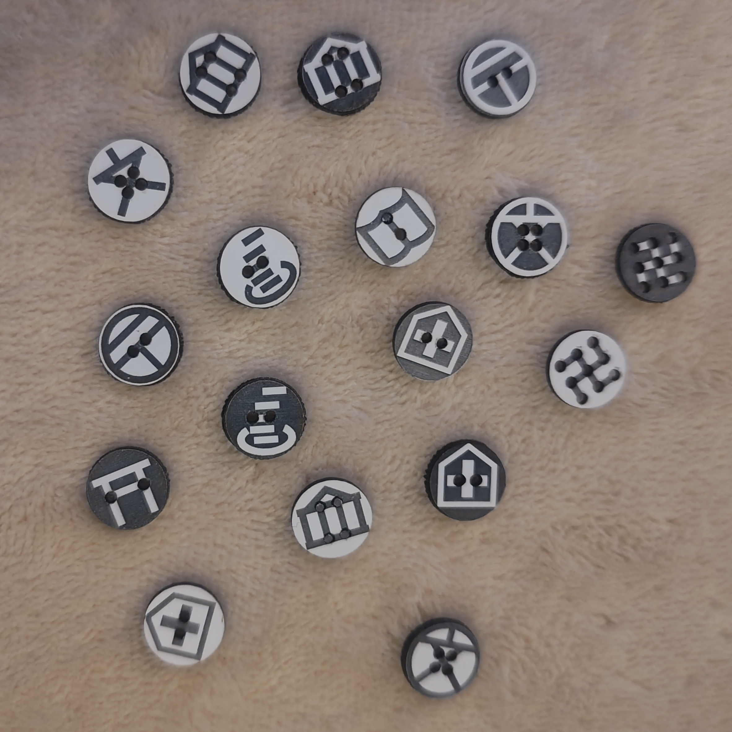 オリジナルボタン制作例